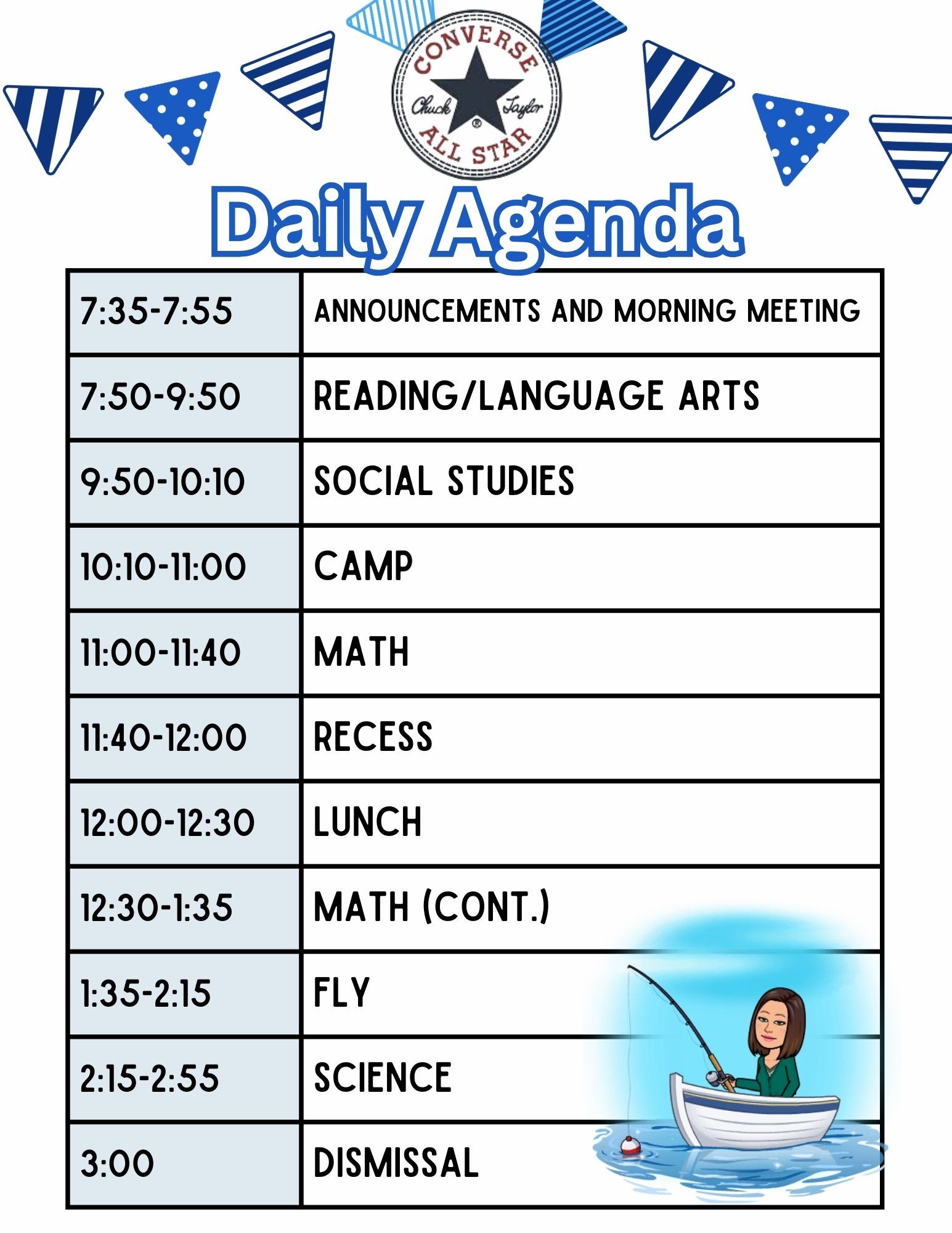 Daily Schedule